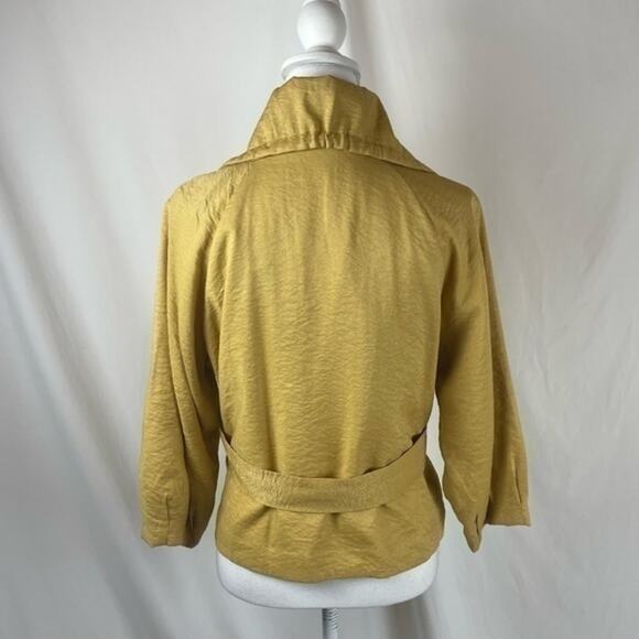 JH Collectibles Metallic Gold Party Event Date Night Jacket NWOT Size L - Picture 4 of 13